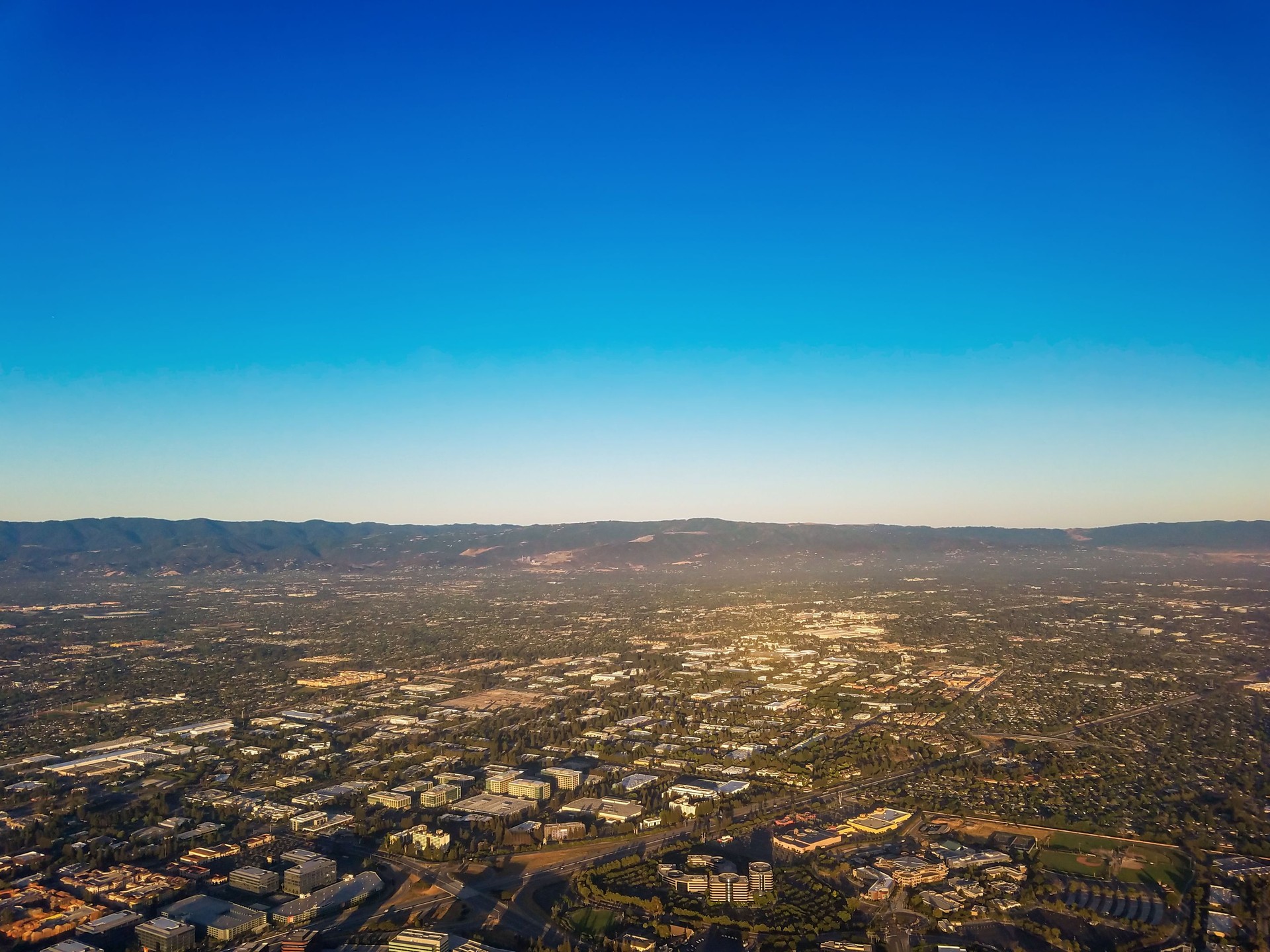 Silicon Valley Aerial View